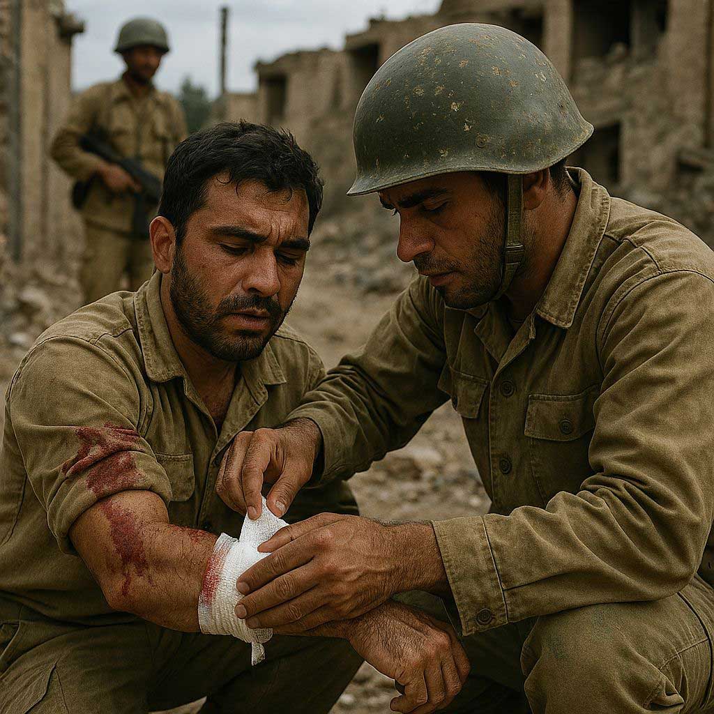 پانسمان زخم در شرایط اضطراری