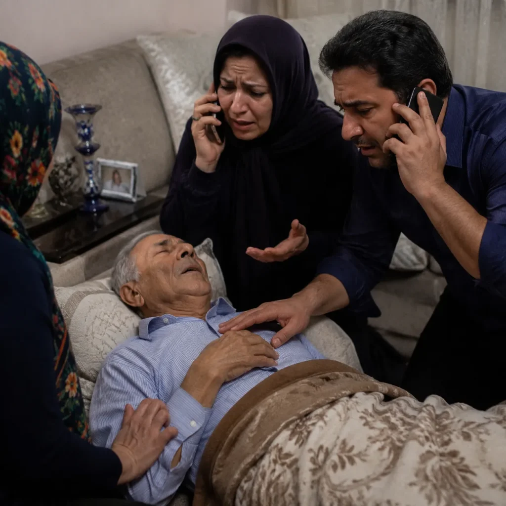 زمان تماس با آمبولانس
