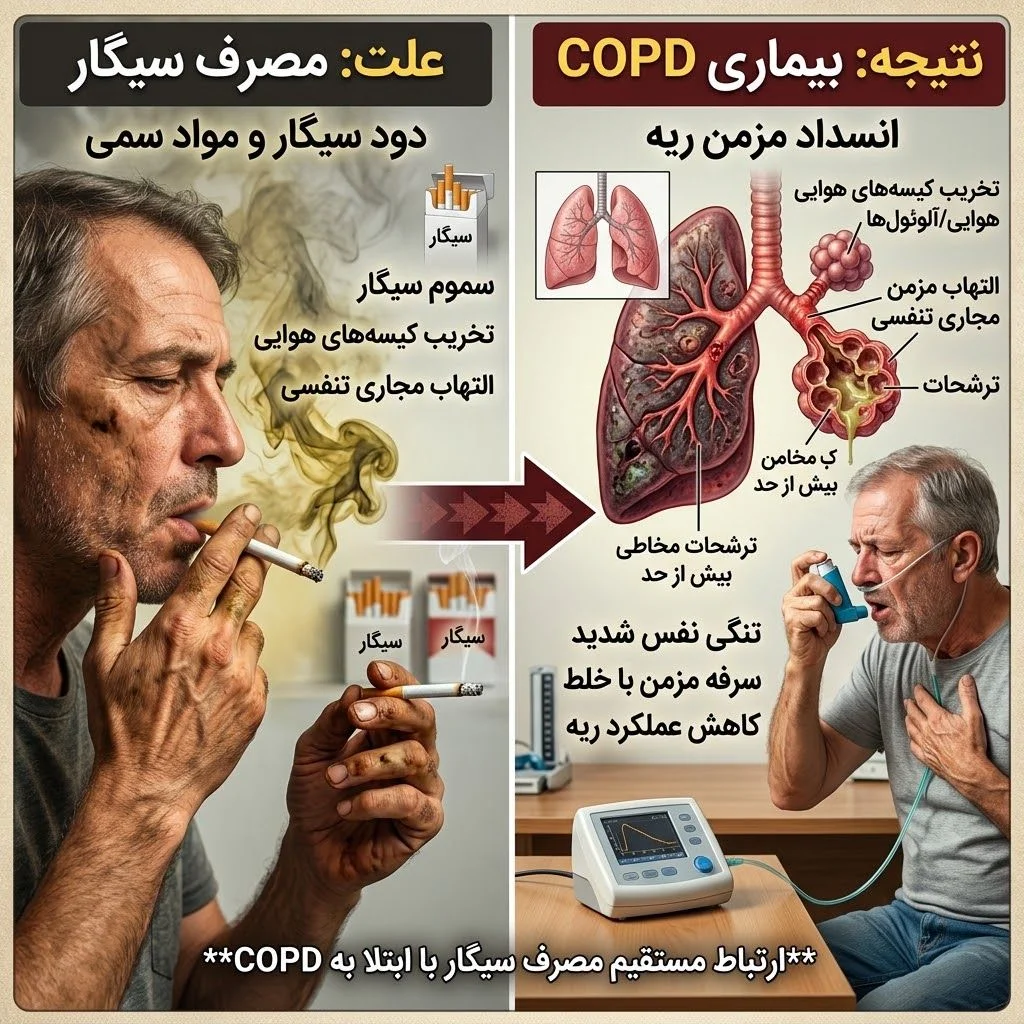 بیماری COPD