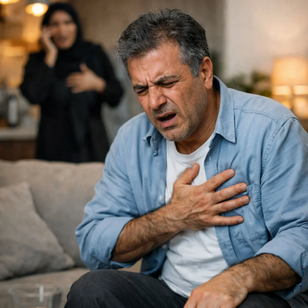 حمله پانیک و حمله قلبی