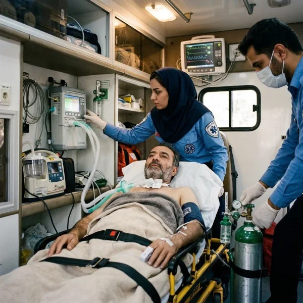 انتقال بیمار تراکئوستومی